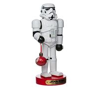 Kurt Adler SW6153L Stormtrooper with Ball Ornament Nutcracker, 12-Inch (Sw6153L)