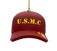 Kurt Adler USMC Cap Ornament