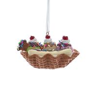 Kurt Adler Waffle Sundae Ornament Style A