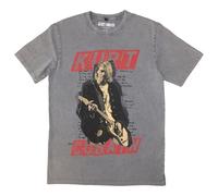 Kurt Cobain Collage Limited Edition 999 Only Premium Wash T Shirt S Grey