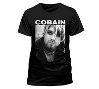 Kurt Cobain Face Official Nirvana Rock Tee T-Shirt Top Clothing Mens Ladies Womens Unisex (Medium)