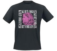 Kurt Cobain Head Frame T-Shirt Black XL