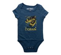 Kurt Cobain - Laces Navy Babygrow - Bodysuit - blue - 24 Months - 100% Cotton