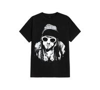 Kurt Cobain - One Colour - T-Shirt - black - L - 100% Cotton L