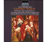 Kurt Equiluz / Max van Egmond / Concentus Musicus Wien / Nikolaus Harnoncourt / Hans Gillesberger - telefunken LP BACH, Johann Sebastian: Johannes-Passion, Bwv.245 / Passione secondo Giovanni (rec. 1966) -- Nikolaus Harnoncourt (cond), Concentus Musicus Wien, Equiluz, van Egmond ----Vinyl LP-