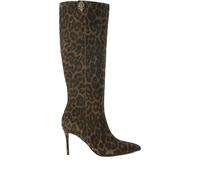 Kurt Geiger London 85mm Belgravia leopard-print knee-high boots - Brown 36-37-39-40-41