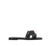 Kurt Geiger London eagle-charm cut-out sandals - Black 36-37-38