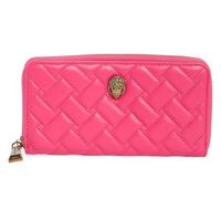 Kurt Geiger London Eagle Leather Zip Around Wallet, Pink, Zip Around Wallet