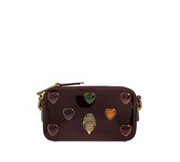 Kurt Geiger London heart appliqué camera shoulder bag - Brown One Size