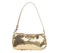 Kurt Geiger London Highgate Small Wristlet Shoulder Bag, Gold Sequins