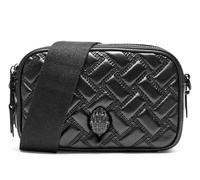 Kurt Geiger London Kensington Leather Camera Crossbody Bag, Black, S