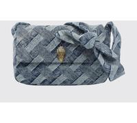 KURT GEIGER LONDON Kensington Woven Denim Bag