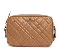 Kurt Geiger London Large Brixton Camera Leather Crossbody Bag, Camel