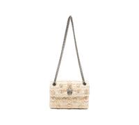 Kurt Geiger London mini Kensington crystal-embellished shoulder bag - Neutrals One Size