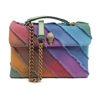 Kurt Geiger London Model DENIM KENSINGTON BAG L MLTHER69 T. N/A, multicoloured, One Size