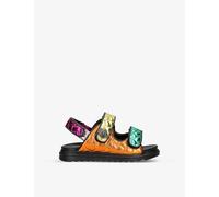 Kurt Geiger London Mult/other Kids Orson Quilted Metallic-woven Sandals 7-10 Years Eur 32 / 13 Uk