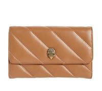 Kurt Geiger London Soho Drench Wallet On A Chain/Crossbody Bag, Camel