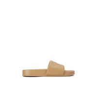 Kurt Geiger London Stacked logo-embossed slides - Neutrals 10-11