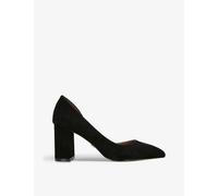 Kurt Geiger London Womens Black Burlington Cut-out Heeled Suede Courts Eur 41 / 8 Uk Women