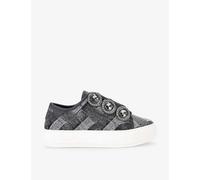 Kurt Geiger London Womens Black Laney Octavia Jewel-embellished Denim Low-top Trainers Eur 36 / 3 Uk Women