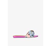 Kurt Geiger London Womens Kurt Geiger London Kensington Beaded Flat Leather Sandals Bone/Comb Eur 37 / 4 UK Women