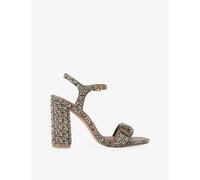 Kurt Geiger London Womens Kurt Geiger London Kensington Langley Embellished High Heels Beige Comb Eur 36 / 3 UK Women