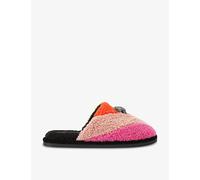 Kurt Geiger London Womens Kurt Geiger London Kensington Striped Faux-Shearling Slippers Mult/Other Eur 41 / 8 UK Women