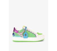 Kurt Geiger London Womens Lime Southbank Tag Leather Low-top Trainers Eur 38/5 Uk Women