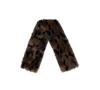 KURT GEIGER POPPY BROWN SCARF One Size