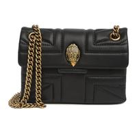 Kurt Geigre London Mini Kew Shoulder Leather Bag, Black Union Jack, Mini, Kensington Mini Crossbody