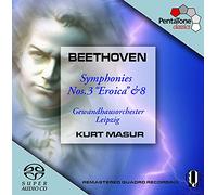 Kurt Masur; Gol - Beethoven: Symphony 3 + 8