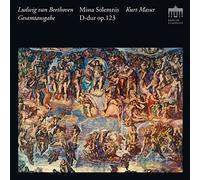 Kurt Masur, Rundfunkchor Leipzig, Gewandhausorchester Leipzig, Peter Schreier /+ - Mass In D Major, Op. 125 "Missa Solemnis"