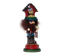 Kurt S. Adler 13-Inch Hollywood Doghouse Hat Nutcracker, Wood Resin