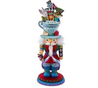 Kurt S. Adler 18-Inch Hollywood Alice Teacup Hat Nutcracker