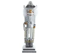 Kurt S. Adler 19-Inch Hollywood Rhinestone Cowboy Nutcracker, multi
