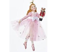 Kurt S. Adler 5" RESIN PINK CLARA ORN.