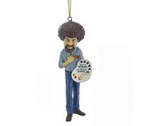 Kurt S. Adler Bob Ross 5" Molded Ornament Standard