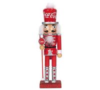 Kurt S. Adler Coca-Cola 10-Inch Wooden Nutcracker, Multicolor (CC6202)