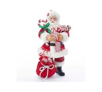 Kurt S. Adler, Inc. C7493 Kurt Adler 10.5" Santa with Candy & Sack Figure