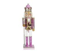 Kurt S. Adler Kurt Adler 15-Inch Pink Nutcracker, Multi