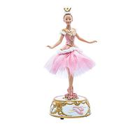 Kurt S. Adler Kurt Adler Ballerina Figure, Resin, Pink, 10 inches