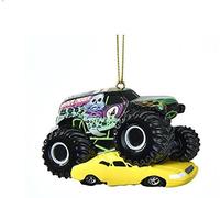 Kurt S. Adler Monster Jam Grave Digger Monster Truck Christmas Tree Ornament MJ2171 New