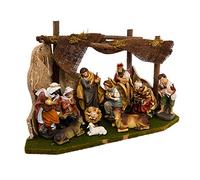 Kurt S. Adler Nativity Set, Vinyl Resin, Multicolor
