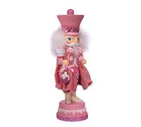 Kurt S. Adler Nutcracker, Wood, Pink, 15"