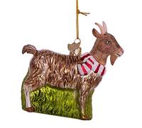 Kurt S. Adler Single Ornament, Brown, Red, White, Green