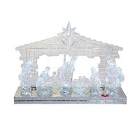 Kurt S. Adler Table Piece, Acrylic, 8.7-inch