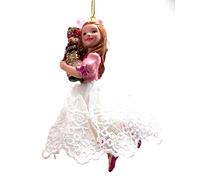 Kurt S. Adler The Nutcracker Suite Clara Girl Holding Nutcracker Christmas Ornament Decoration