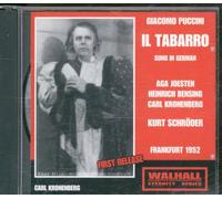 Kurt Schröder - Puccini - Il Tabarro (Frankfurt 1952 Schroder)