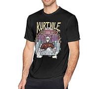 Kurt Vile Men's T-Shirt Graphic Printed Black Tee XL