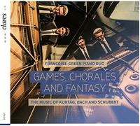 Kurtag / Bach / Schubert - Games, Chorales and Fantasy - Francoise-Green Piano Duo
